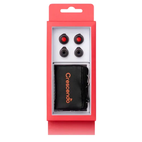 Dynamic Ear Company Crescendo Work Eco Box Red