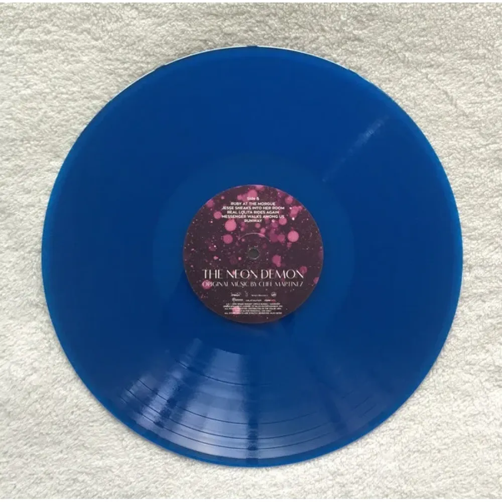 Cliff Martinez – The Neon Demon - Blue, Purple Splatter - 2LP