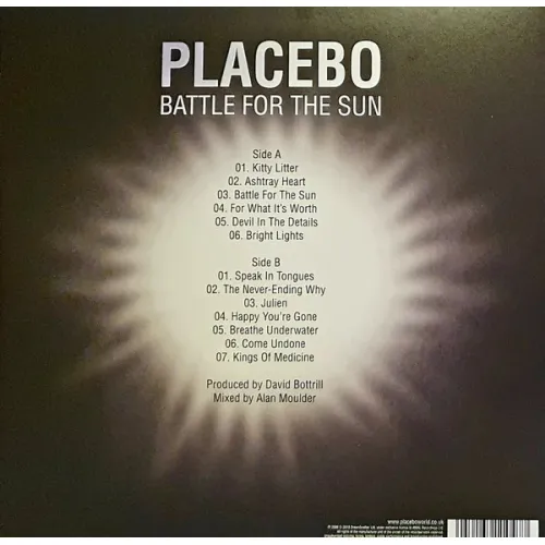 Placebo - Battle For The Sun - LP