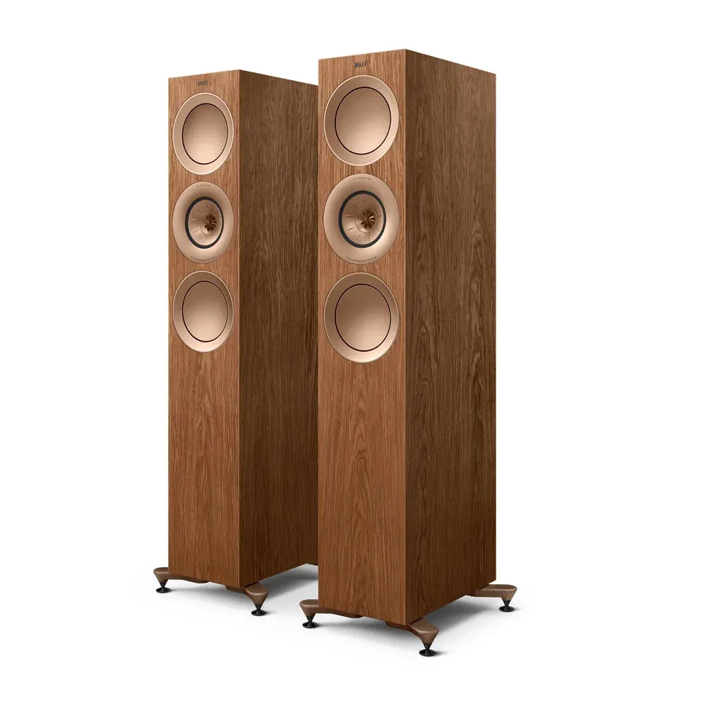 KEF R5 Meta Walnut