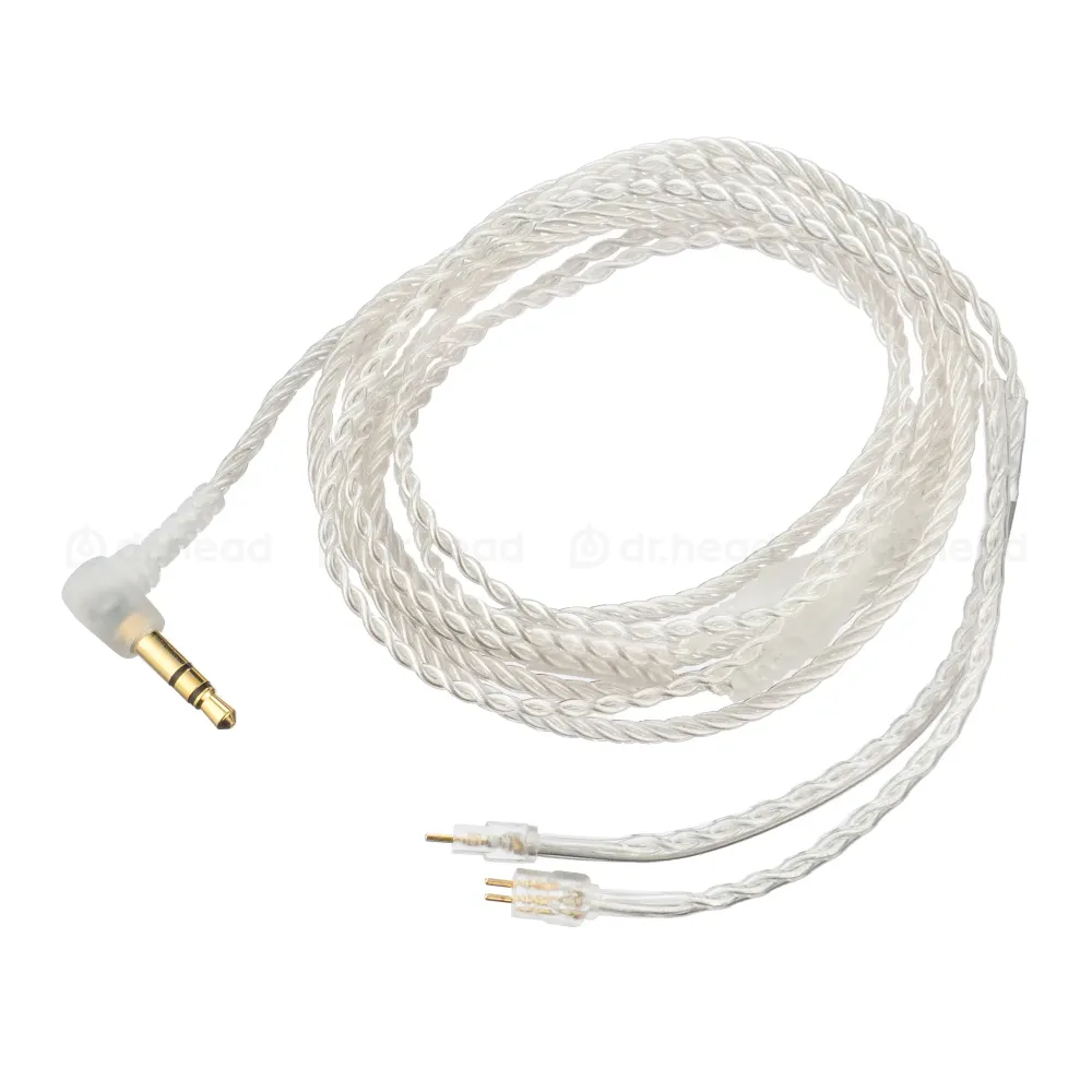 Aurian cable 2-pin - 3.5 mm Silver 1.2m