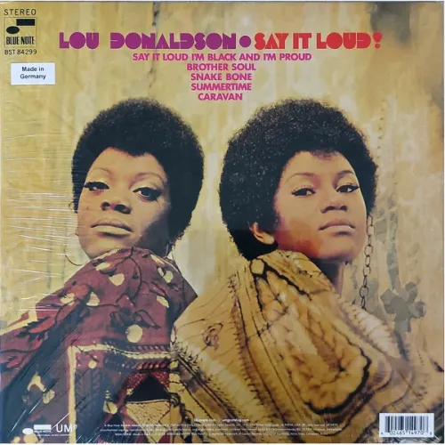 Lou Donaldson – Say It Loud! LP