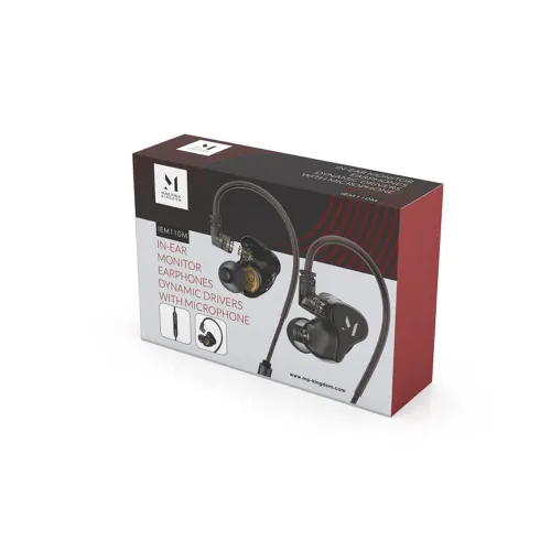 Music Public Kingdom IEM110M With Mic Dark Grey