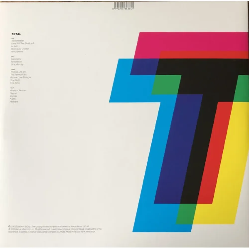New Order; Joy Division - Total From Joy Division To New Order