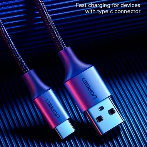 UGREEN US288 USB-A - USB-C Cable 1m Black