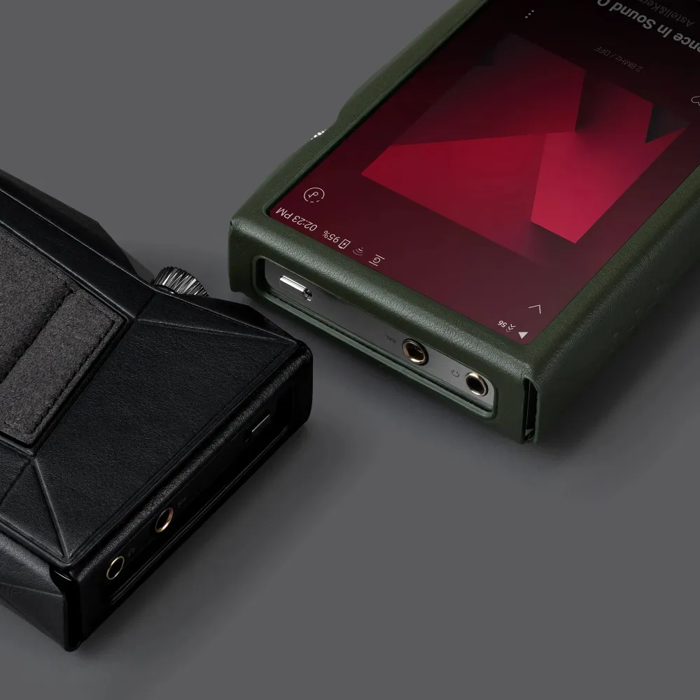 Astell&Kern SP4000 Gruppo Mastrotto Leather Case Green