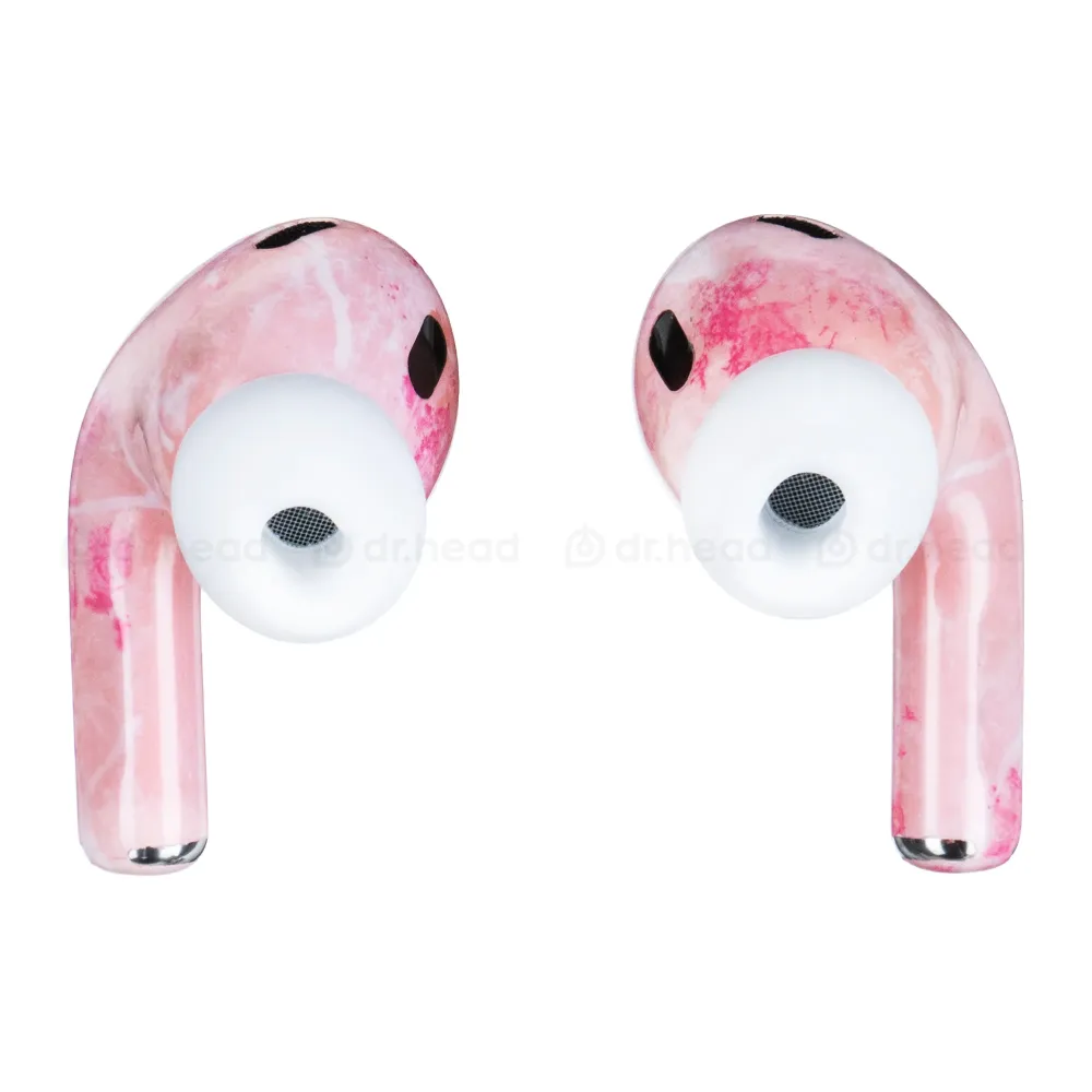 Apple AirPods Pro 2nd gen with MagSafe USB-C (2023) Pink Marble Gloss