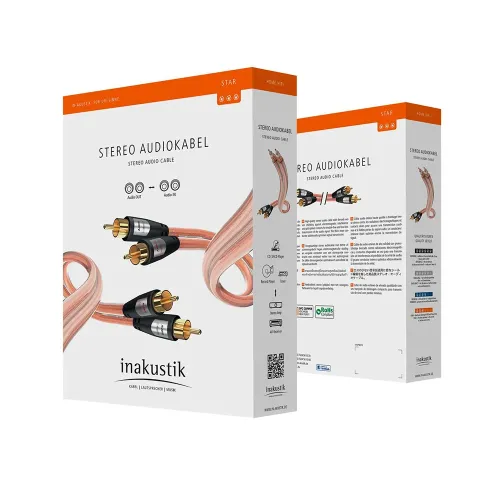 Inakustik Star Audio Cable, RCA, 1.5 m