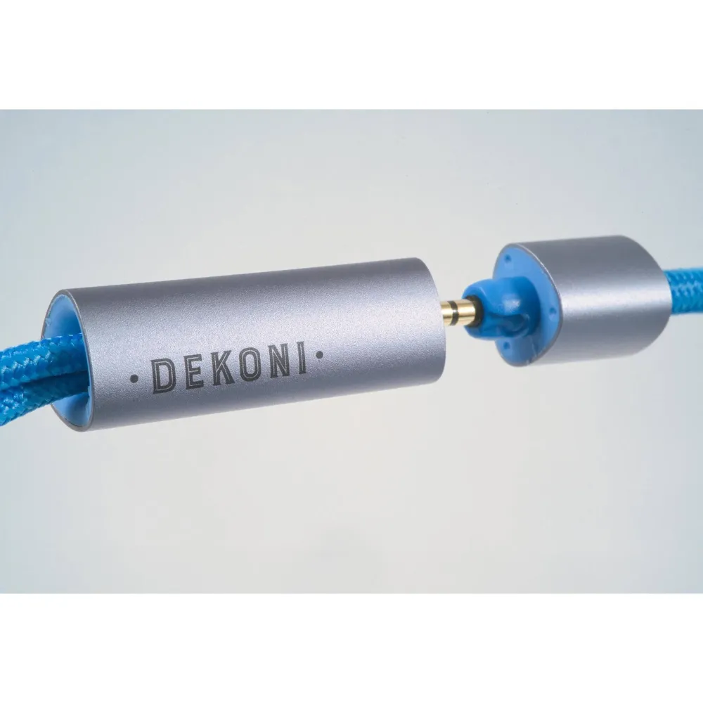 Dekoni Audio Presplit 6.35mm Unbalanced 52 Blue 1.3m