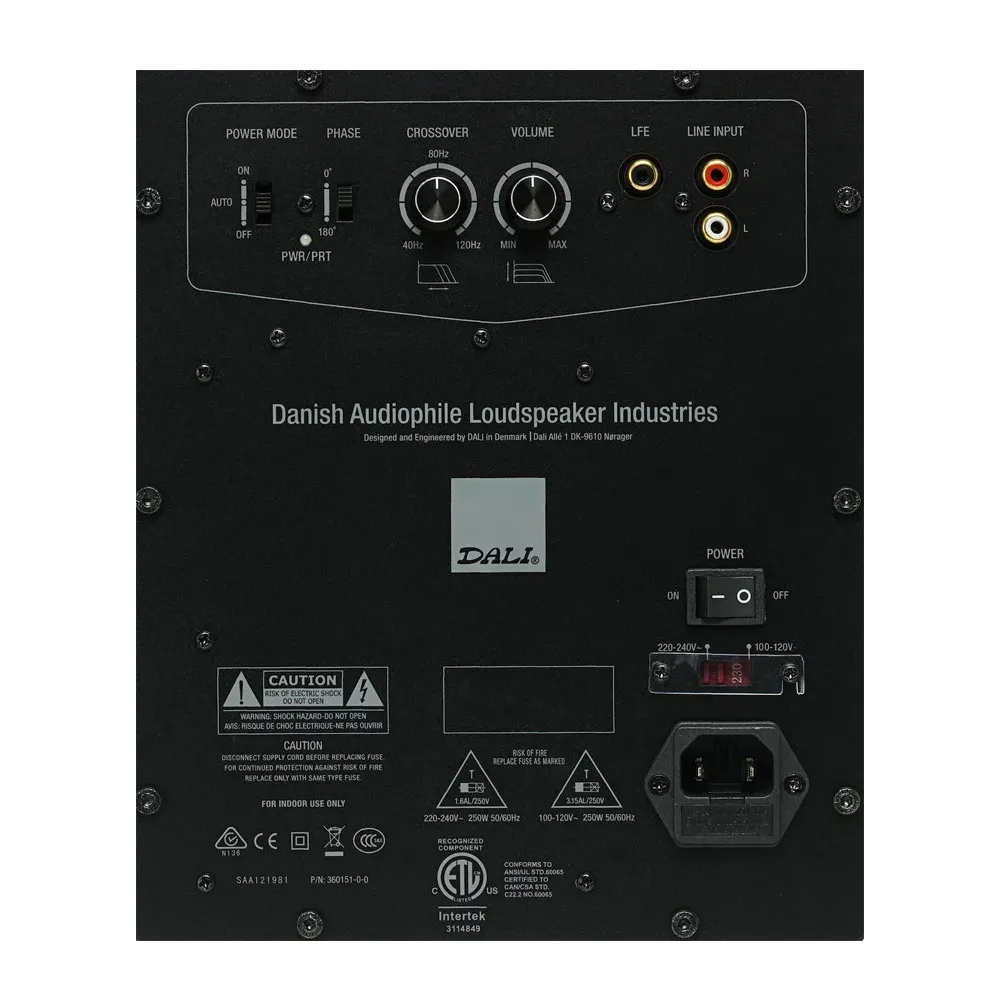 Dali SUB C-8 D Black