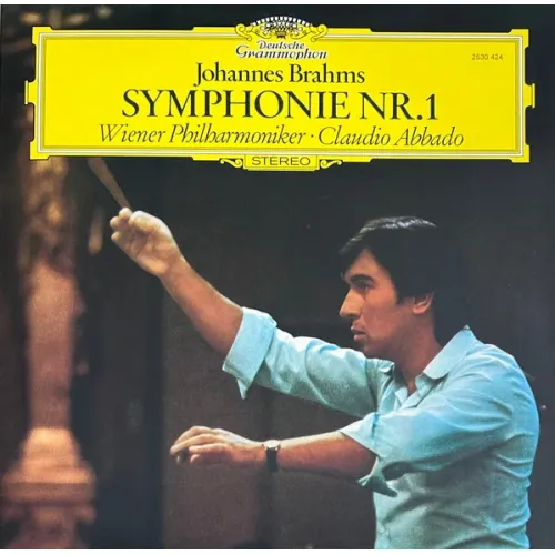 Johannes Brahms, Wiener Philharmoniker, Claudio Abbado – Symphonie Nr. 1 LP