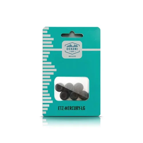 Dekoni Audio Memory Foam 3mm Ear Tip 3 Pairs Large Bulletz