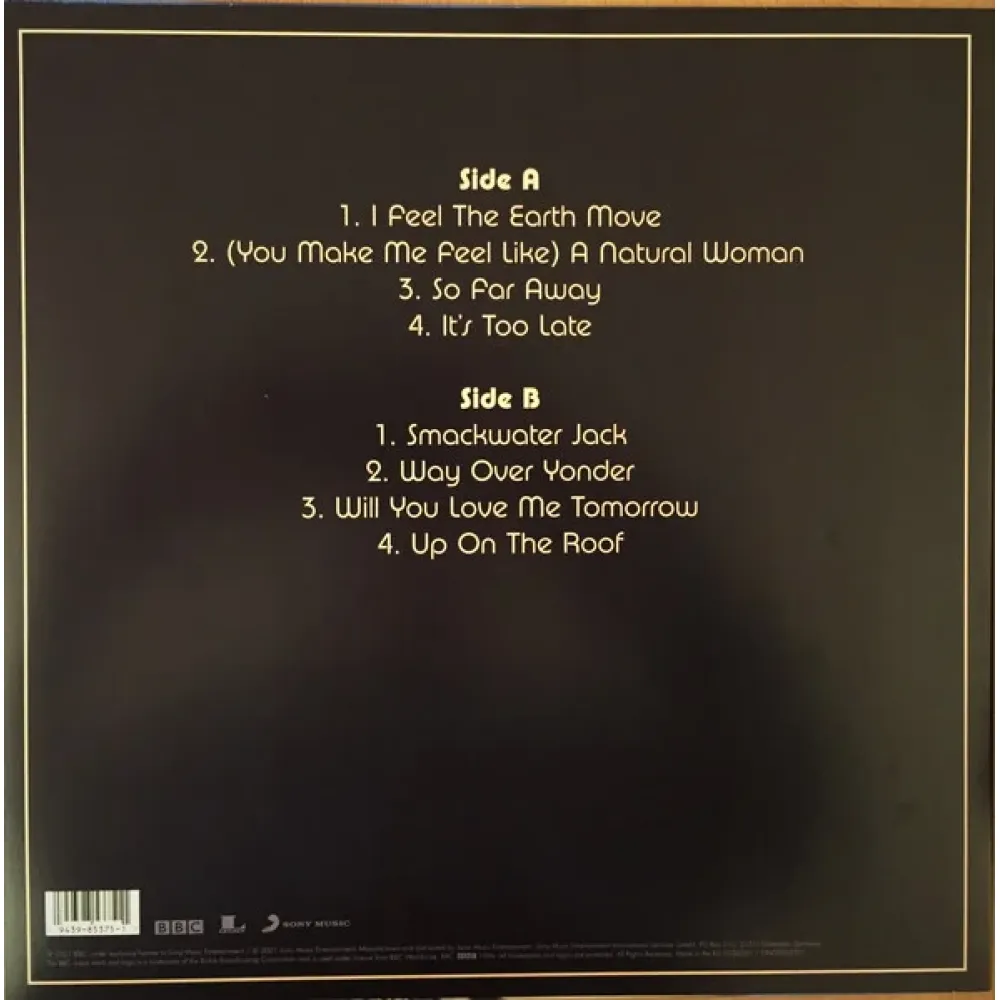 Carole King – In Concert (Live At The BBC, 1971) LP