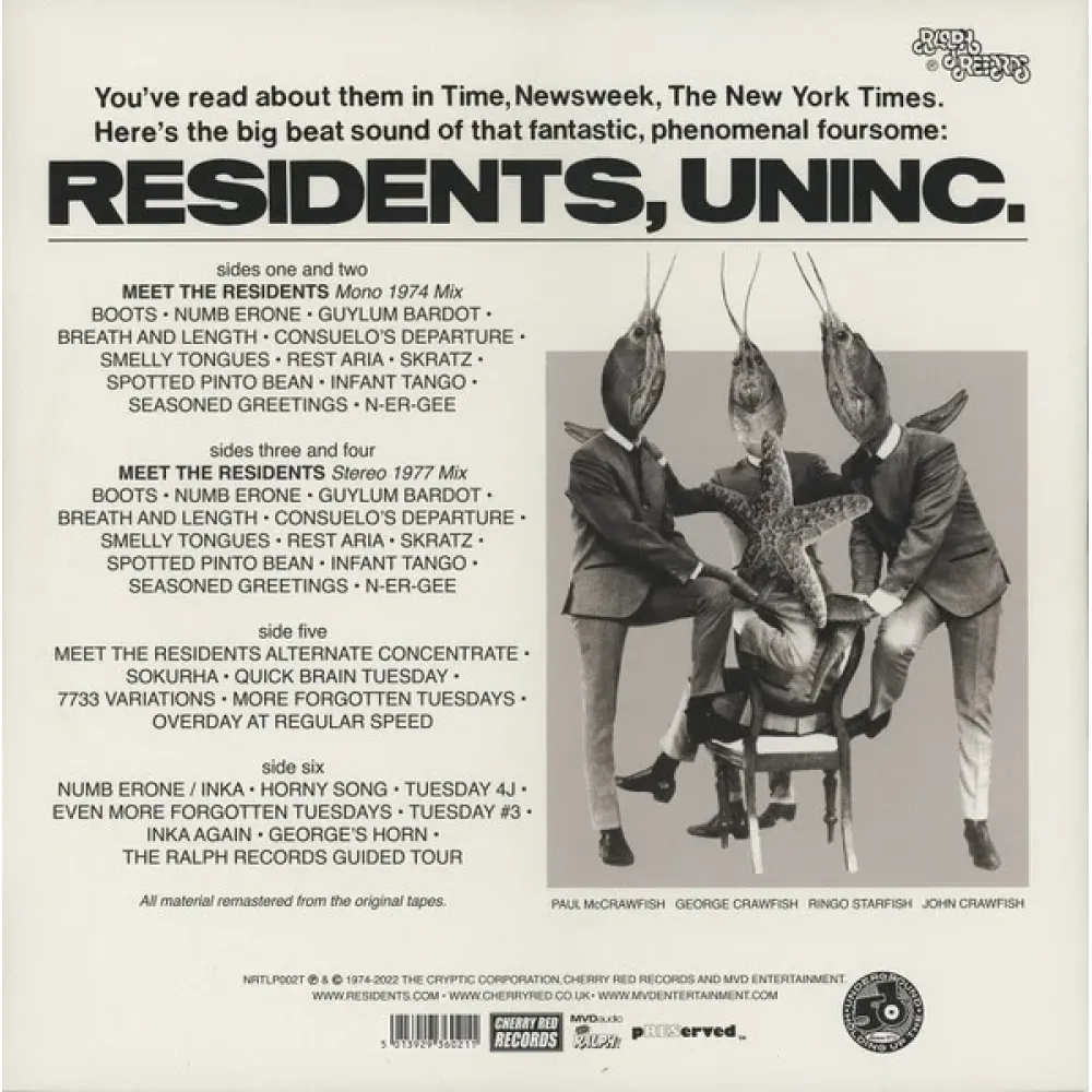 The Residents – Meet The Residents LP