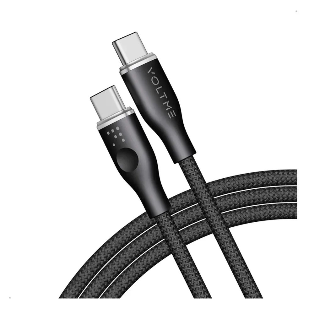 VOLTME PowerLink Rugg CTC USB-C - USB-C 1m Black