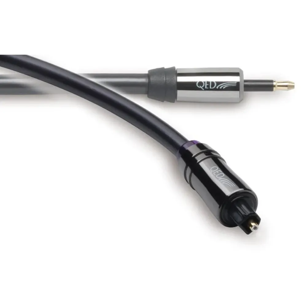 QED Performance Optical Graphite Toslink - mini Toslink 1.5m