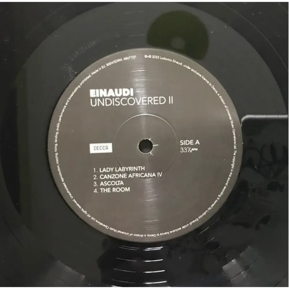 Ludovico Einaudi – Undiscovered Vol.2 LP