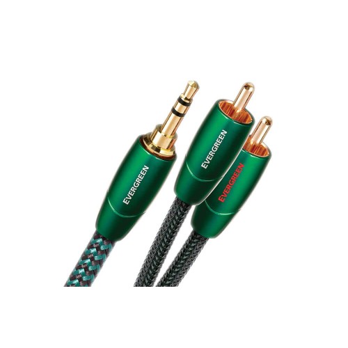 AudioQuest Evergreen 3.5mm - 2RCA 0.6 m