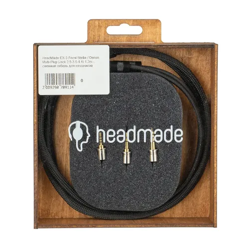 HeadMade EX-3 Focal Stellia, Denon Multi-Plug 1.2 m