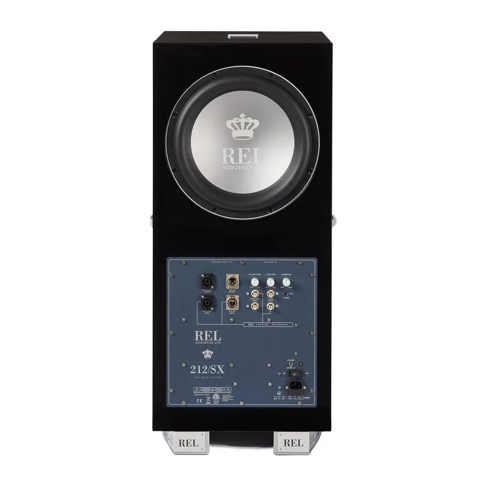 REL 212SX Piano Black