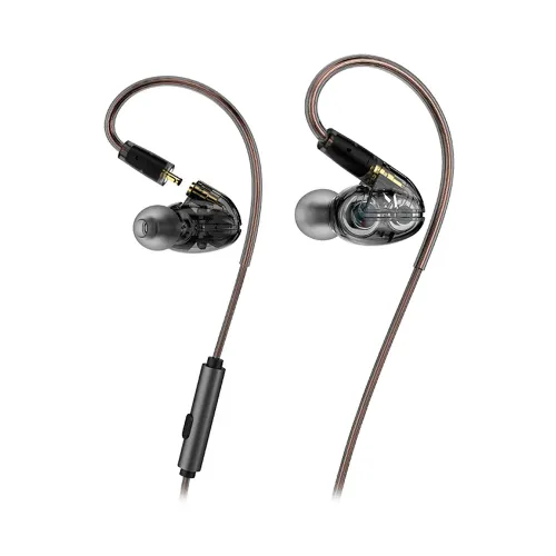 Music Public Kingdom IEM200M With Mic Transparent Black