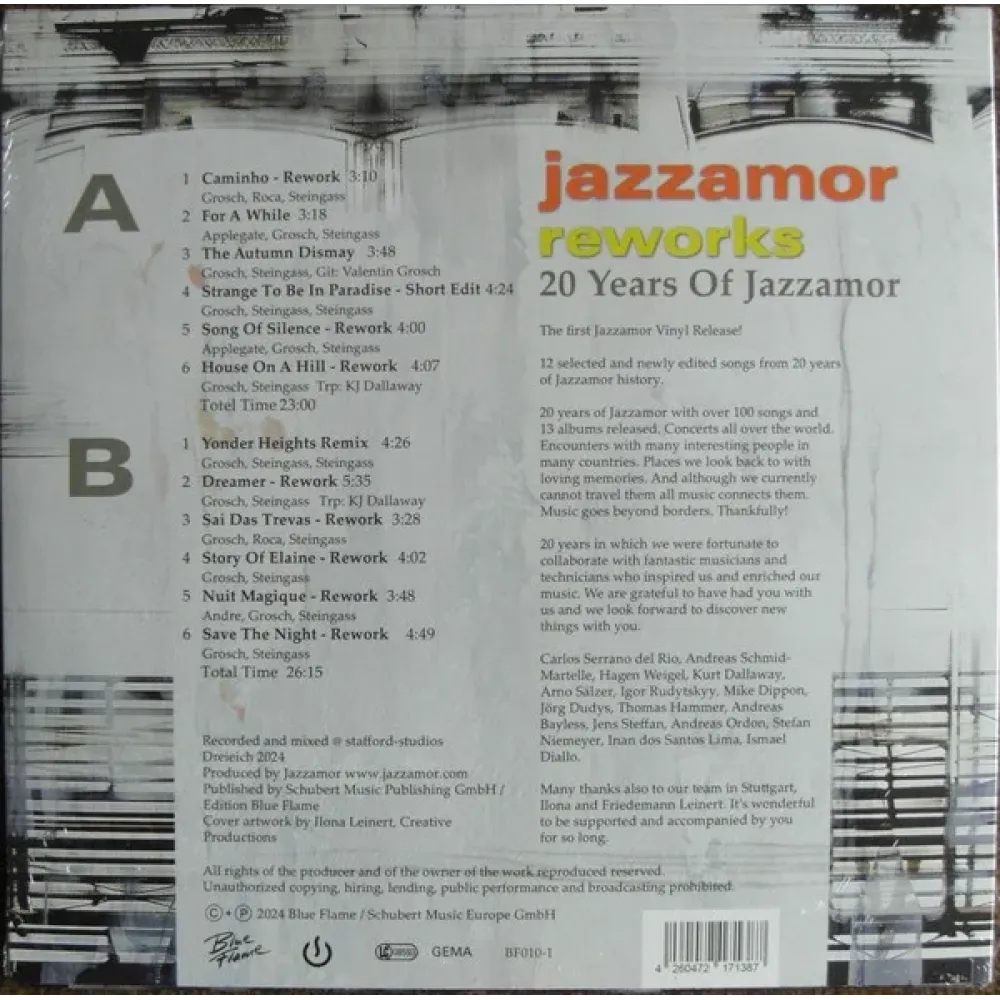 Jazzamor - Reworks - 20 Years Of Jazzamor - LP