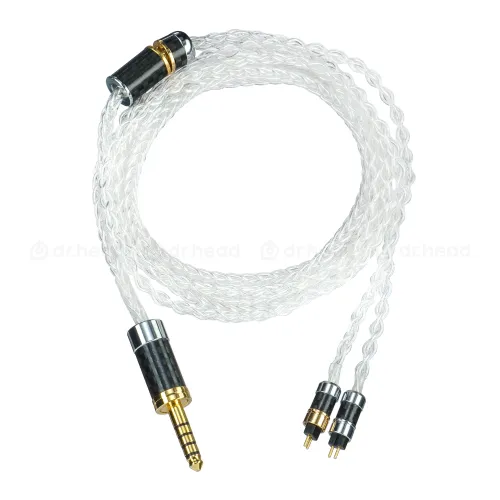 HeadMade IEM 2-pin - 4.4mm Silver 1.2m