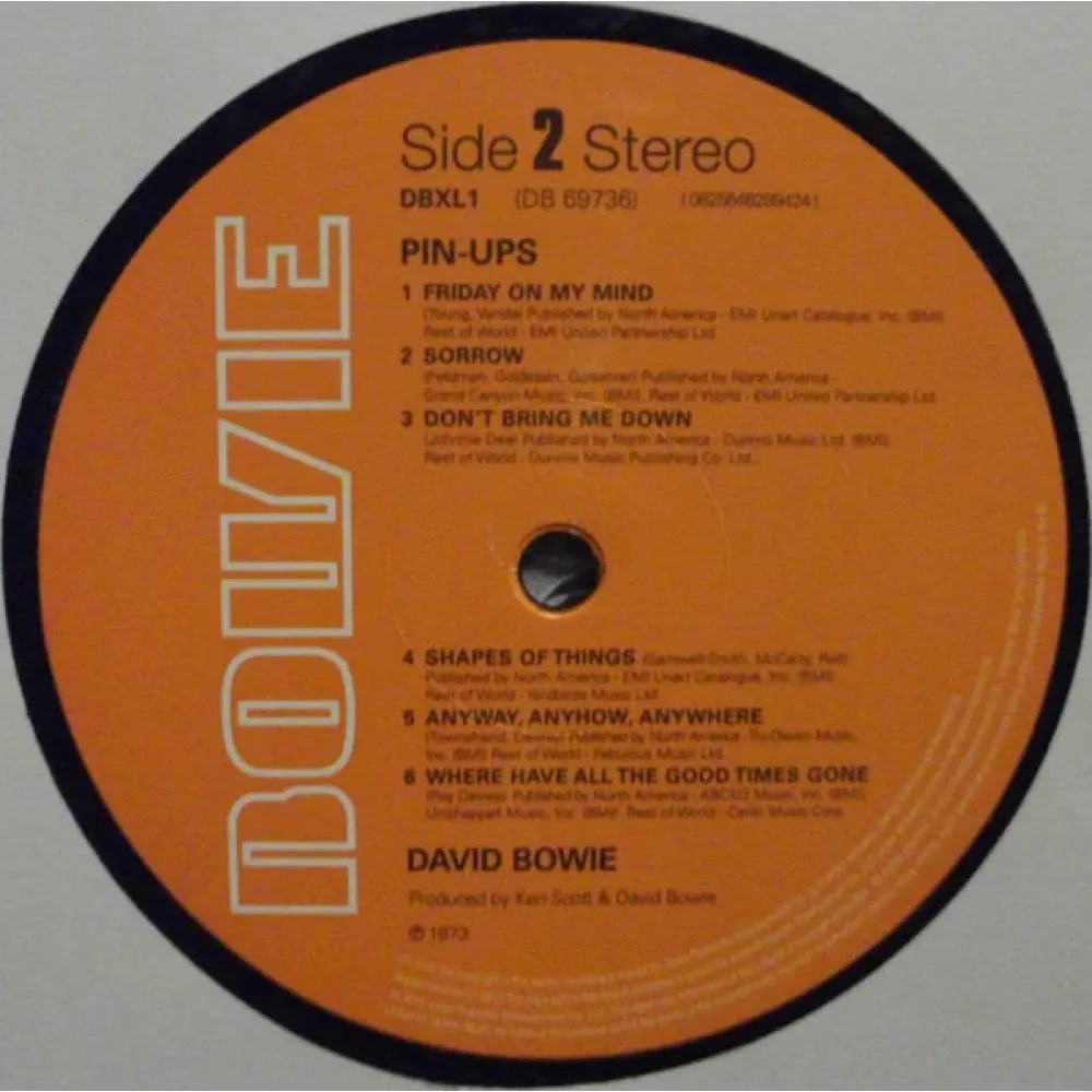Bowie - Pin Ups