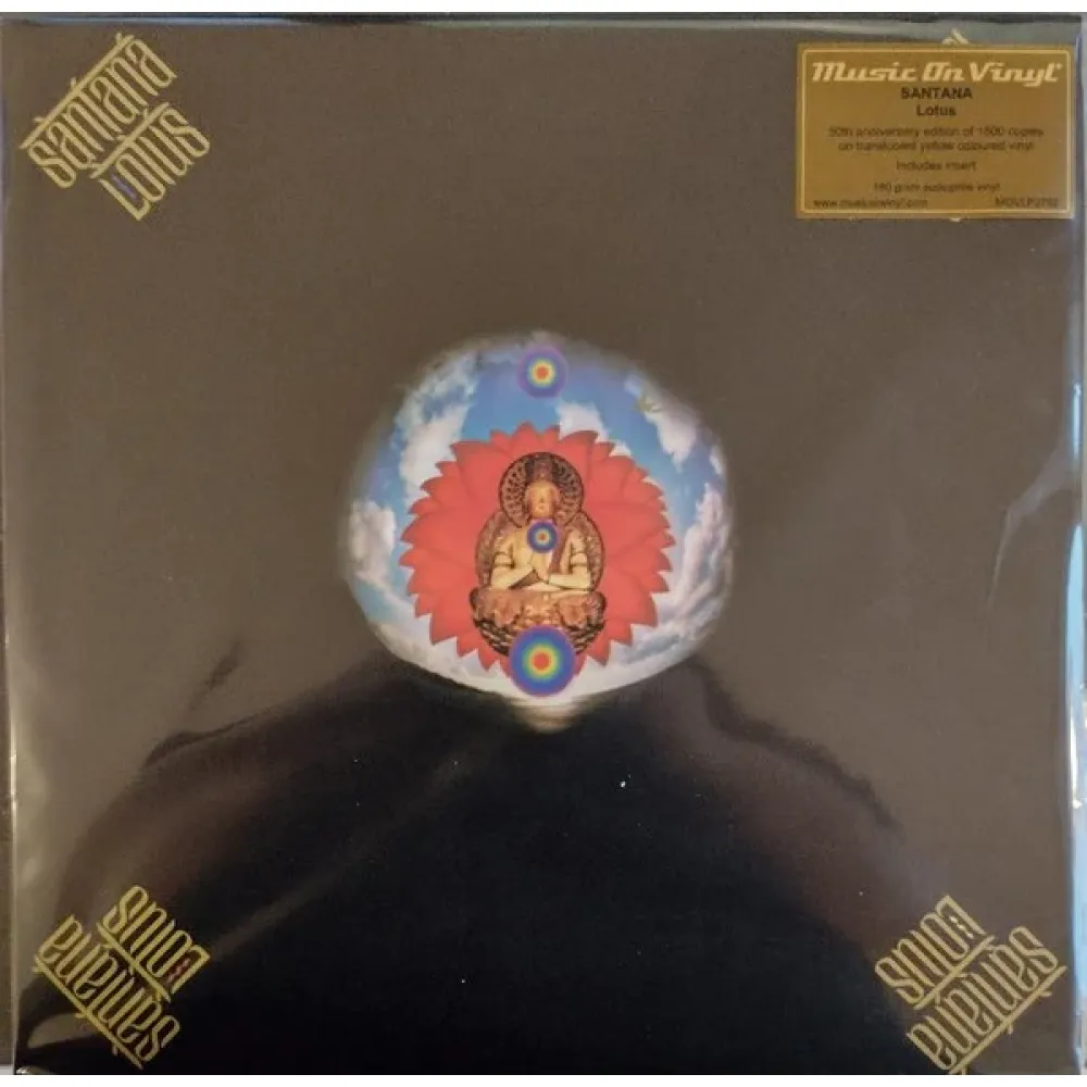 Santana – Lotus - Translucent Yellow - 3LP
