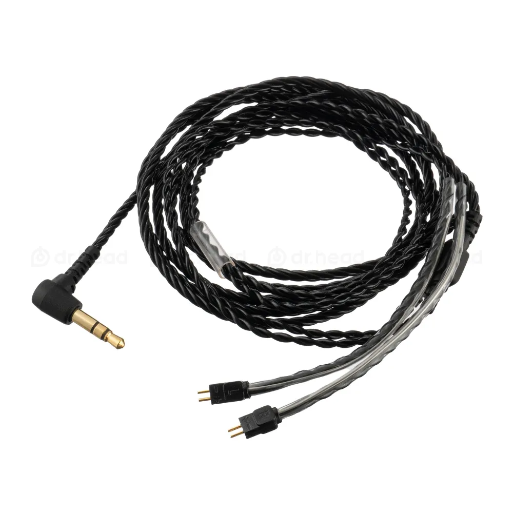 Aurian cable 2-pin - 3.5 mm Black 1.2m