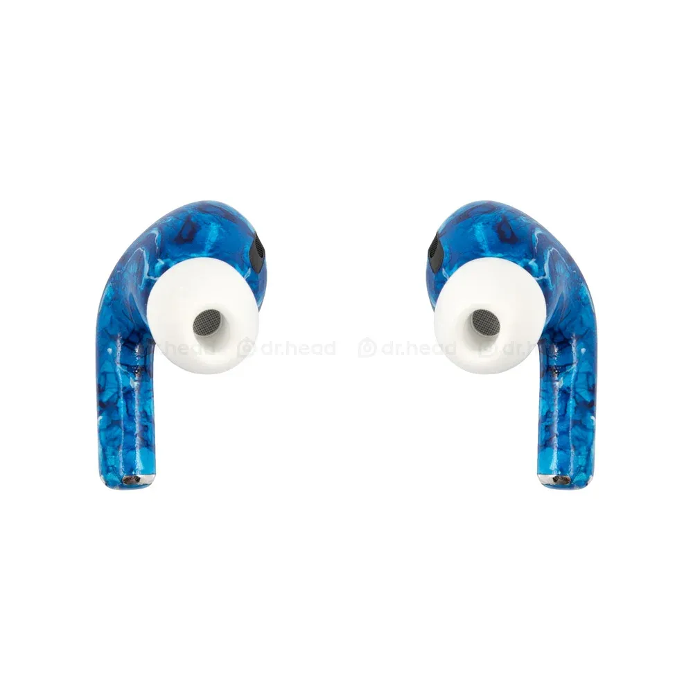 Apple AirPods Pro 2nd gen with MagSafe USB-C (2023) Blue Marble Gloss