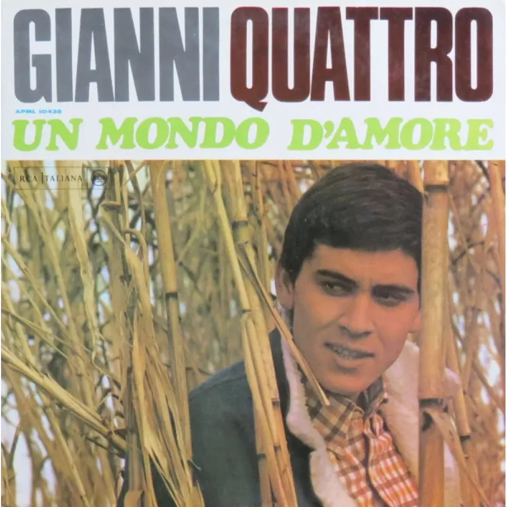 Gianni Morandi – Gianni Quattro - Un Mondo D'Amore - LP