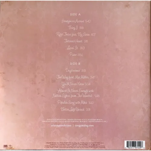 Ariana Grande - Yours Truly LP
