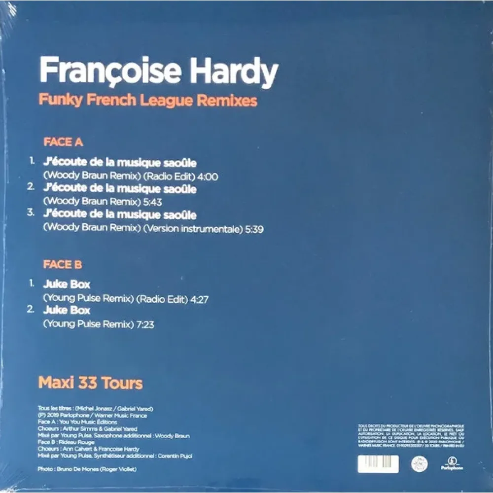 Francoise Hardy – Funky French League Remixes - LP