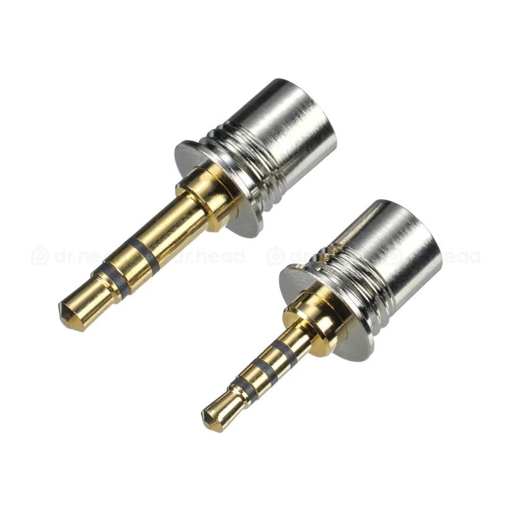 HeadMade IEM 2-pin to Multi-Plug 5 in 1 Silver 1.2m