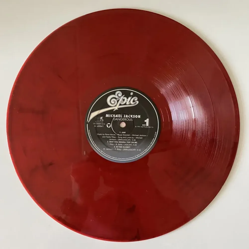 Michael Jackson – Dangerous Colouer Red 2LP