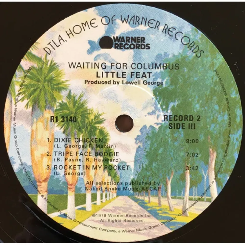 Little Feat – Waiting For Columbus LP
