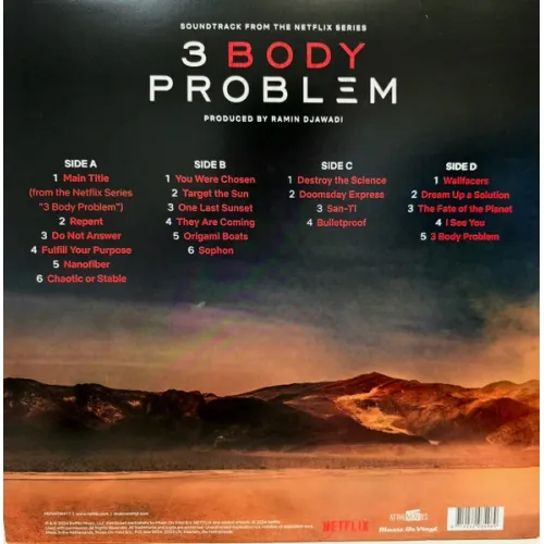 Ramin Djawadi - 3 Body Problem (Soundtrack From The Netflix Series) - Coloured LP