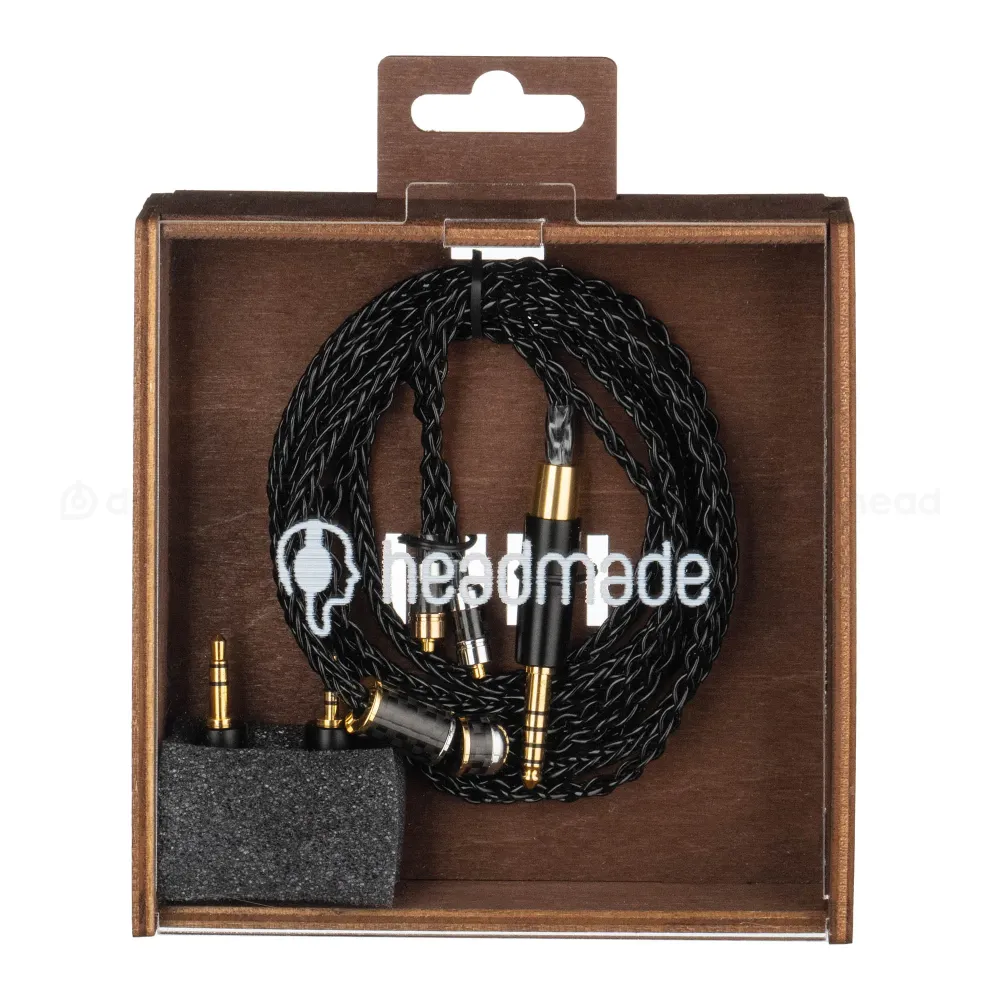 HeadMade IEM MMCX to Multi-Plug Black 1.2m