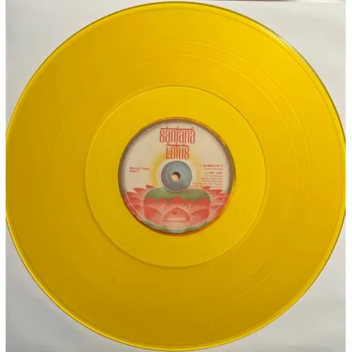Santana – Lotus - Translucent Yellow - 3LP