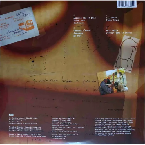 Ludovico Einaudi Ballake Sissoko – Diario Mali Coloured LP