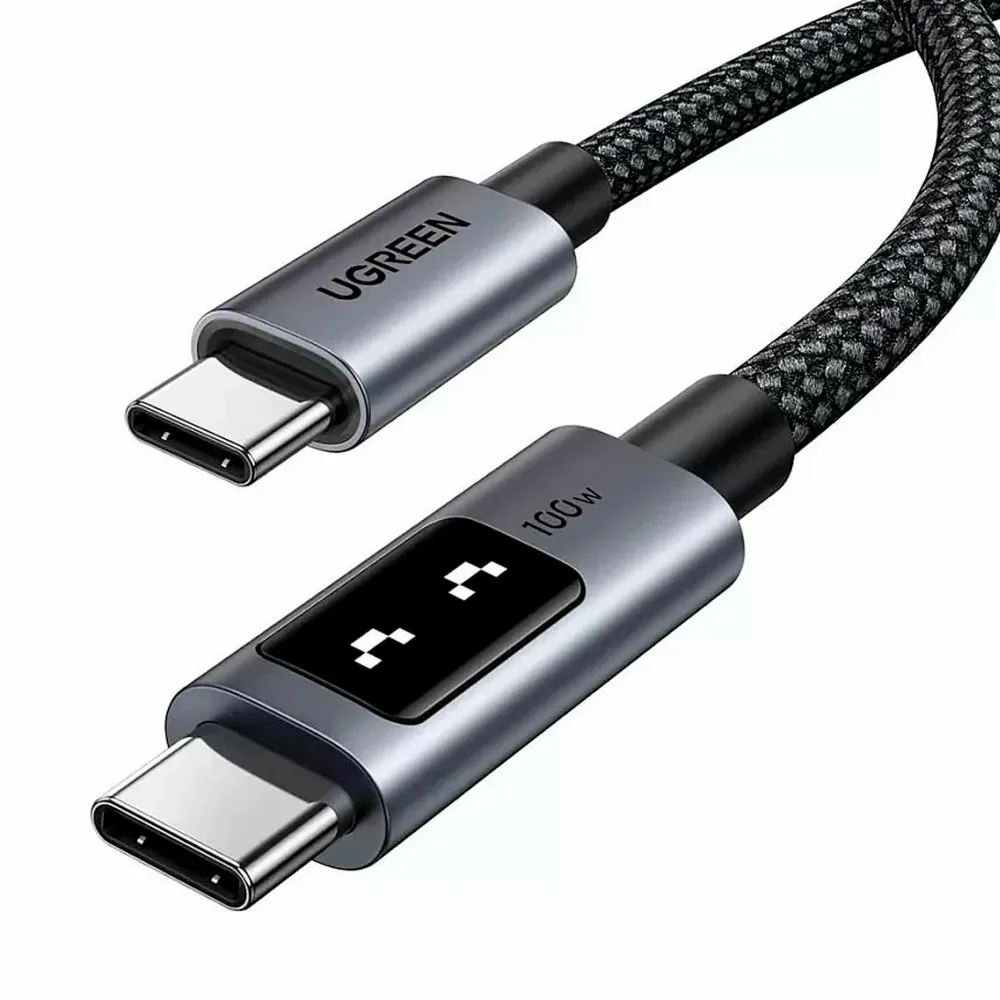 UGREEN L509 Black/Grey USB-C/USB-C Robot 3m