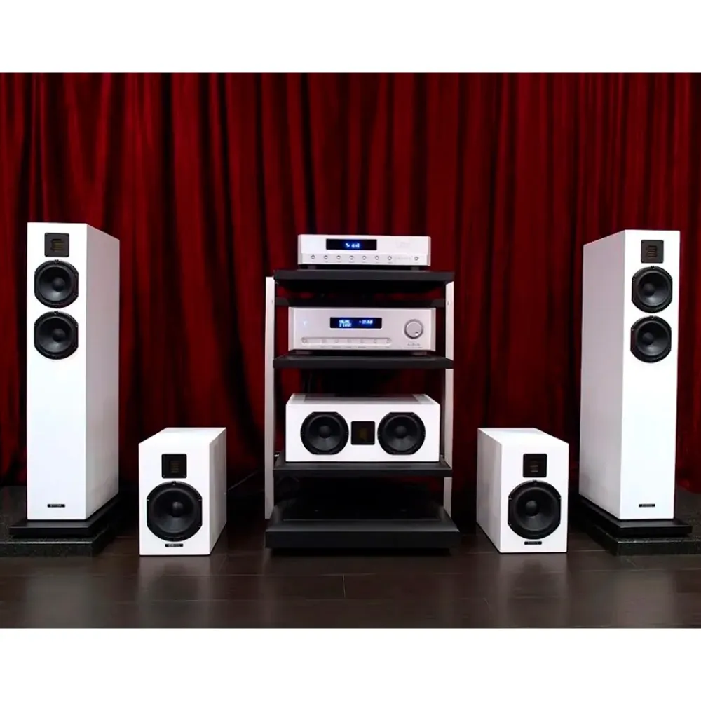 Piega Classic Center Large Piano White