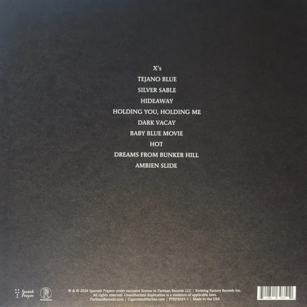 Cigarettes After Sex – X's LP