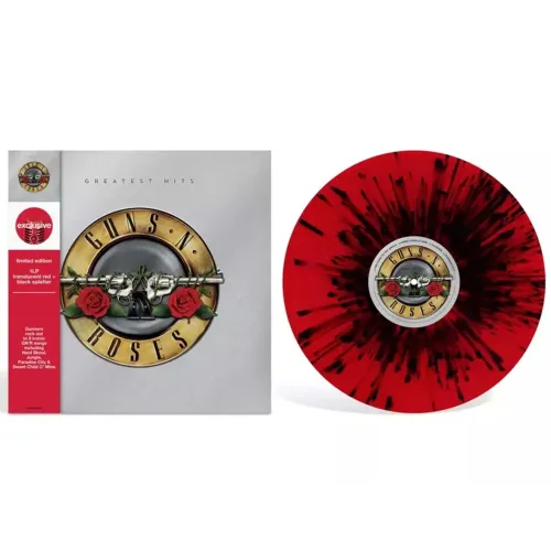 Guns N Roses Greatest Hits (Red/Black Splatter) LP