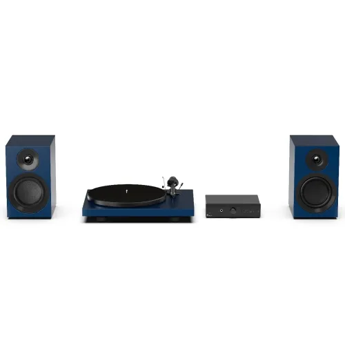 Pro-Ject Colourful Audio System E Satin Steel Blue