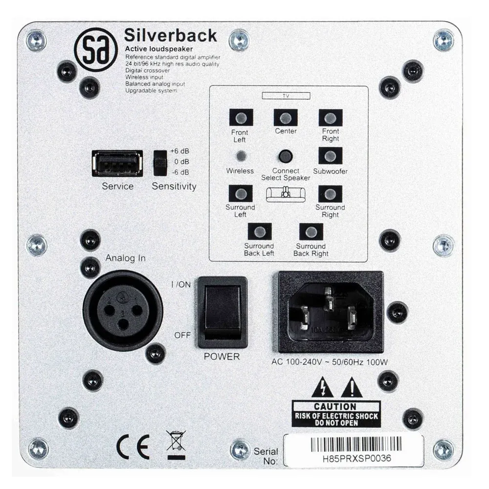 System Audio SA Legend 5.2 Silverback Satin White