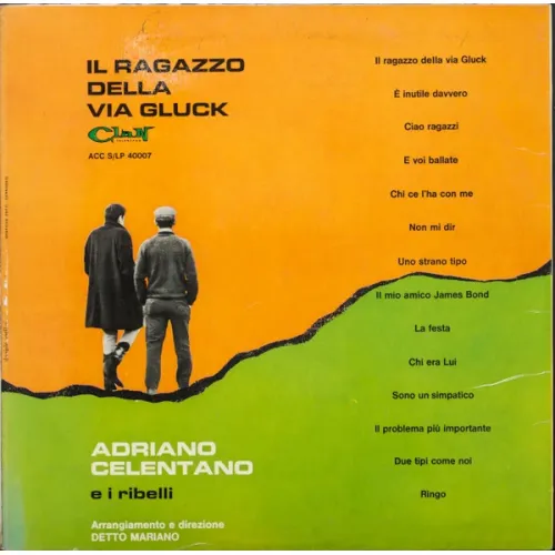 Adriano Celentano – Il Ragazzo Della Via Gluck - Clan Celentano LP