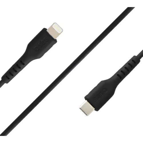 SBS USB-C - Lightning 1.5m Black