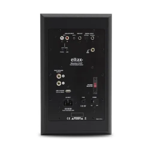 ELTAX Monitor III BT Phono Black